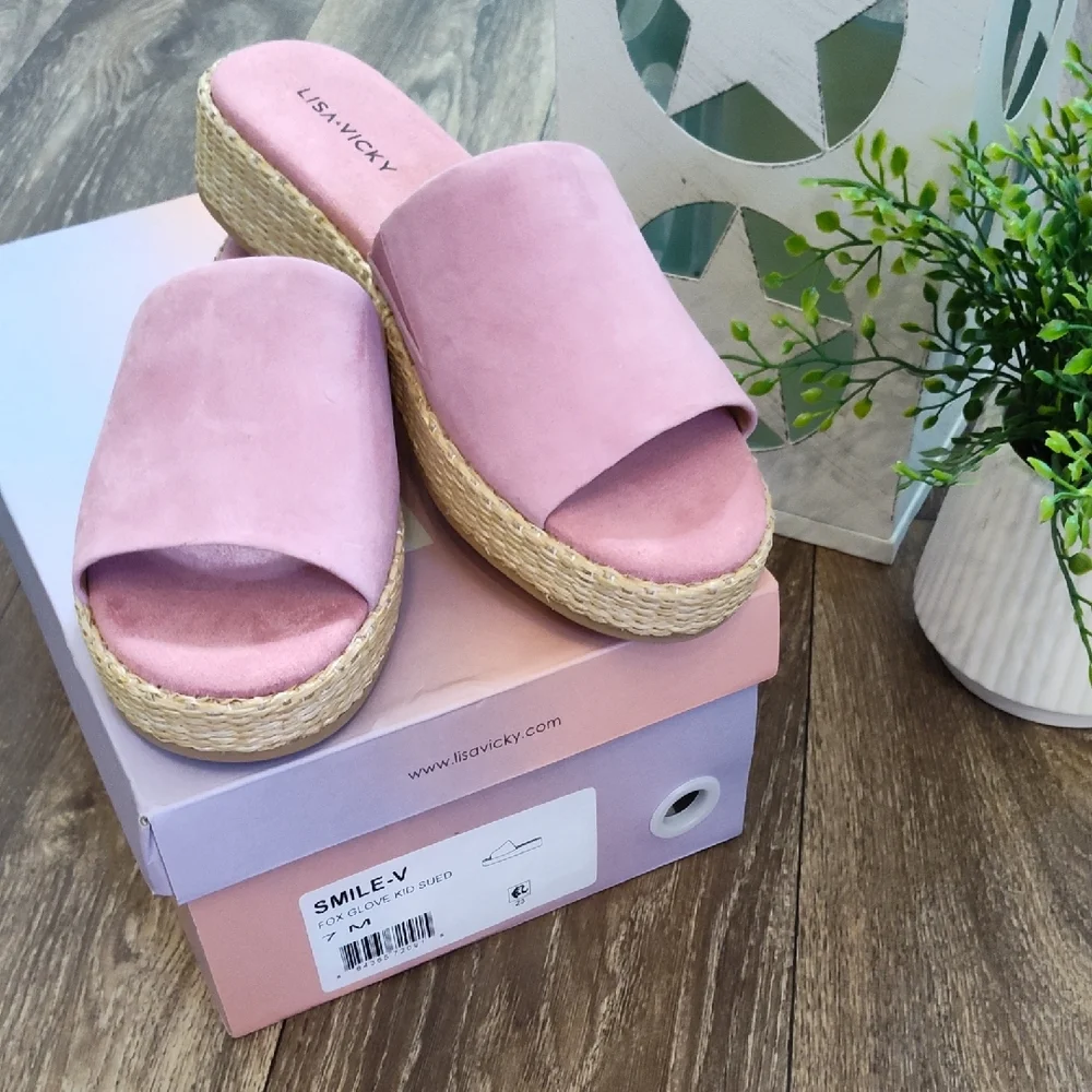 Pink Platform Sandals - Picture 5 of 5